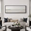 "Mute Coastal Beach Serene Modern Neutral Extra Large", reproduction d'art sur toile encadrée-107118381-111666020