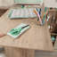 Armoire d'appoint polyvalente avec rallonge rabattable et tablettes réglables pour le bureau personnel, la salle de bricolage et la cuisine