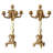 Cherub's Harvest Resin Candelabra