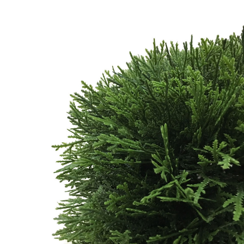 Vickerman Everyday Green Cedar Hedge, 12" H x 24" W x 12" D