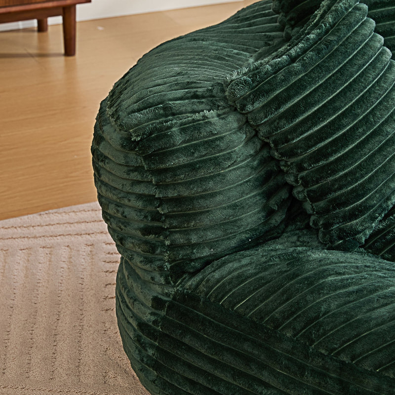Fauteuil à billes avec coussins, Emerald