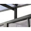 Gazebo Penguin Florence 3 m x 3,6 m, toit en polycarbonate, fixation murale - Ardoise-17652020-90556784