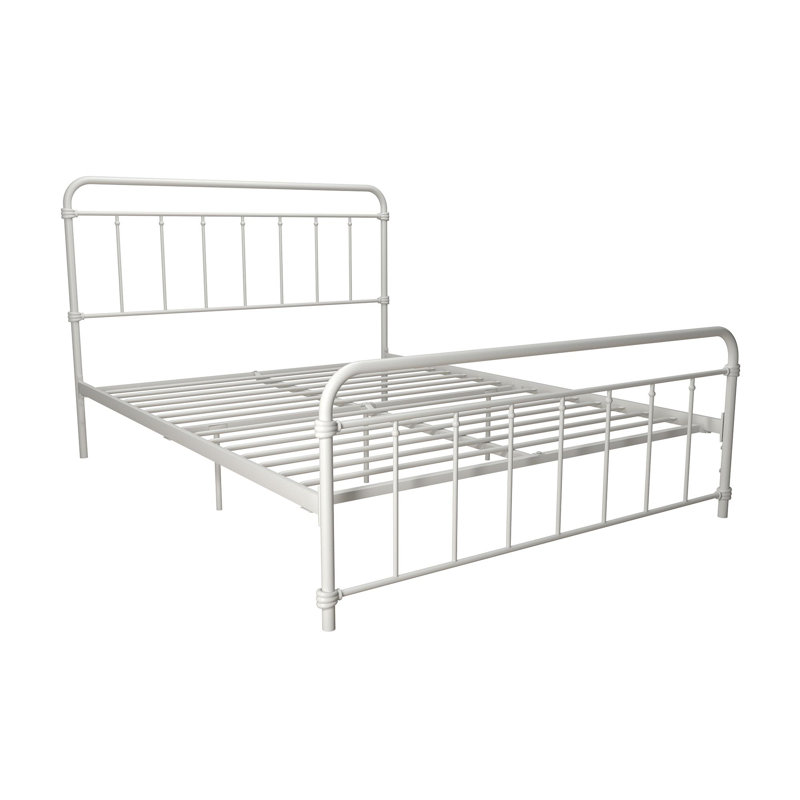 Aanya Bed, Double (4'6), White