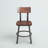 Restaurant Chair with Wood Seat & Back and Powder Coat Frame