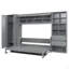 Grand lit escamotable mural avec placard, tiroirs et tablettes-609783138