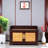 Solid Wood American Style Shoe Changing Stool 6 Pair Shoe Storage Bench