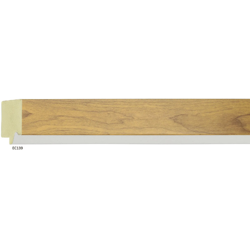 Metropolis II Rectangle Wall Mirror, Natural/Silver, 31.75" x 25.75"