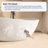 63" W X 37'' D Freestanding Acrylic Double Slipper Bathtub Matte White Soaking Tub Stand Alone Modern Bathroom Tub with Integrated Overflow & Center Drain-120880538