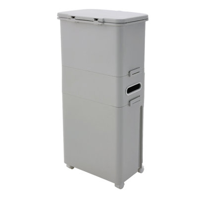 45 Litre Step-On/Hand Press Tresh Can