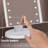 Trifold Vanity Mirror With Lights,Tabletop Mount Makeup Mirror With Lights And 1X/2X/3X Magnification 21LED Mirror Touch Screen Two Power Supply Modes Make Up Mirror