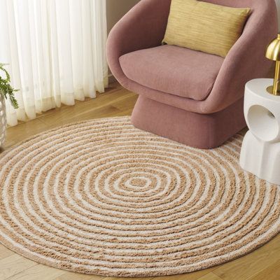 Tapis d'intérieur lavable à la machine 229 en coton recyclé touffeté à la main 229