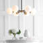 Lustre sphérique spoutnik 6 lumières Claudio-44772482-44772483