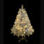 Arbre de Noël artificiel avec support en métal-1600118015