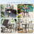 Steel Wicker Table