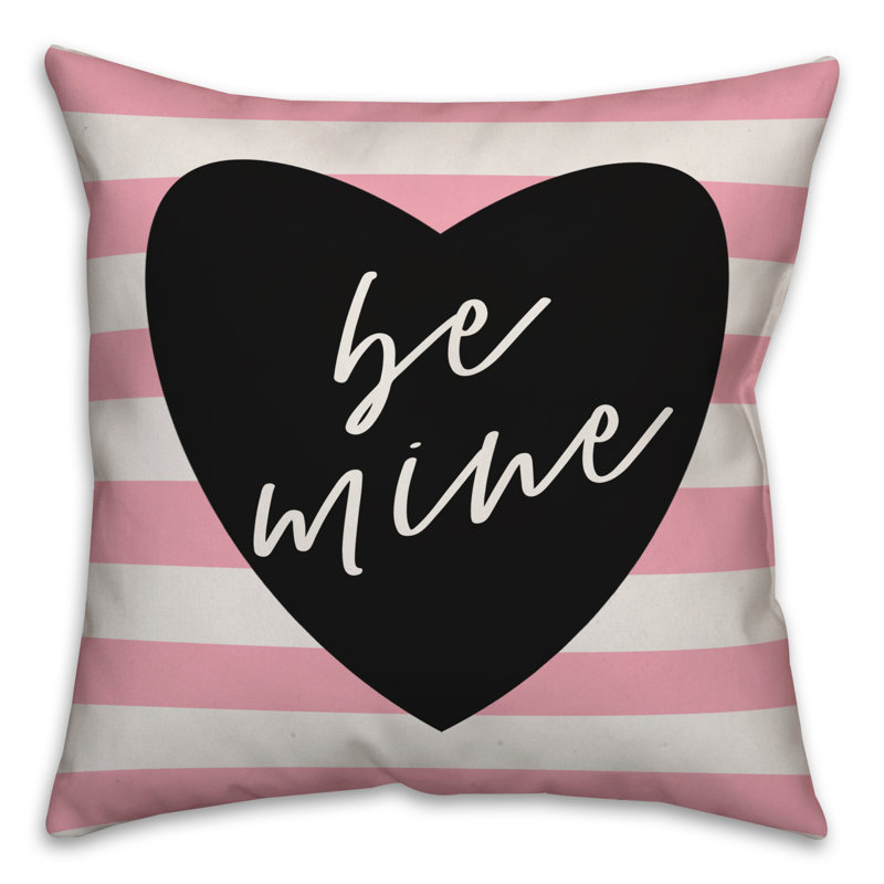  Coussin décoratif Be Mine, H 20 po x l 20 po
