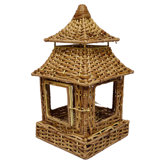 Wicker Pagoda Collection Votive Candle Holder