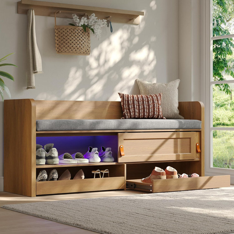 Shoe Bench with UV Light