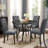 Tufted  Fabric Upholstered Parsons Dining Chairs-630994475-654535117