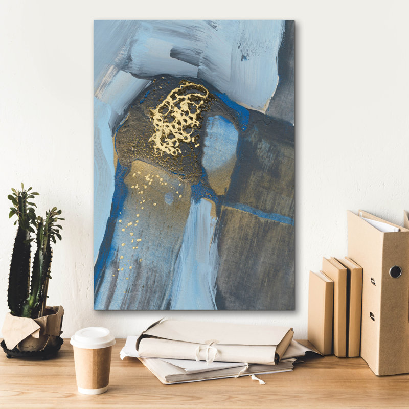  «Mesmerize 1» par Lori Arbel, art mural sur toile, 18 po x 26 po