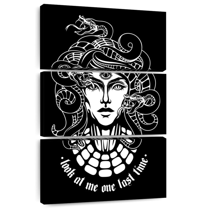 Kelan Medusa Quote, 32" H x 20" W