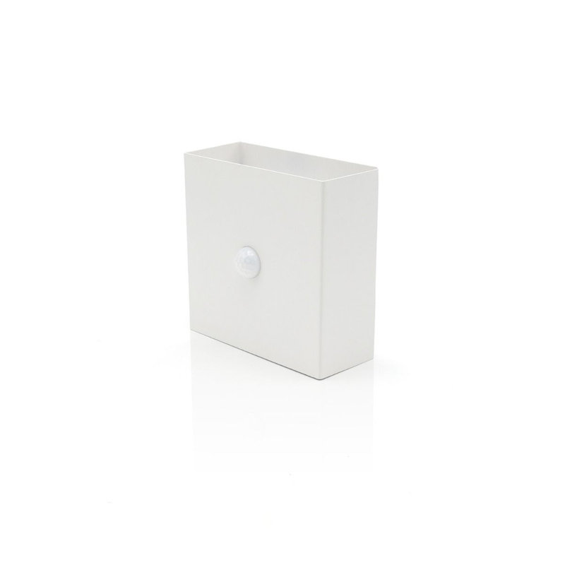 Aluminum LED Flush Mounted Sconce, White
