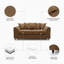 3 Seater Chenille Sofa-1712717047