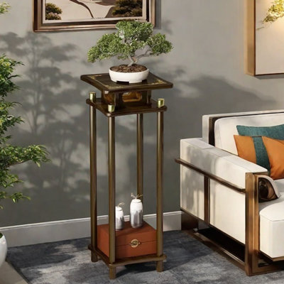 Flower stand bonsai decoration elm floor place