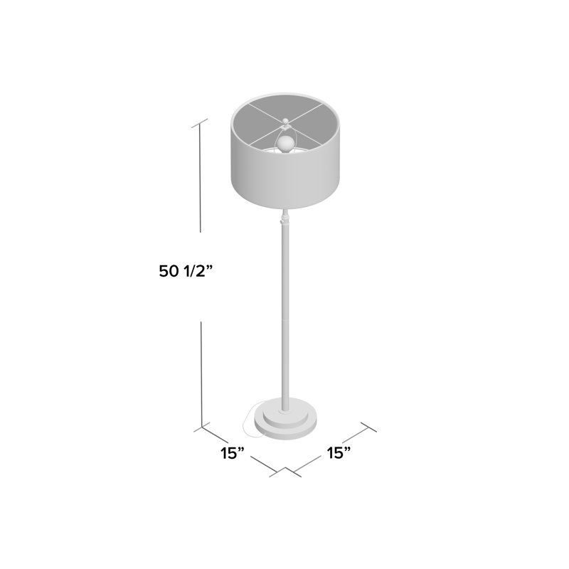 Lampe sur pied 50,5 "Jonesville