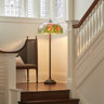 69"H Tiffany-Style Stained Glass Floor Lamp