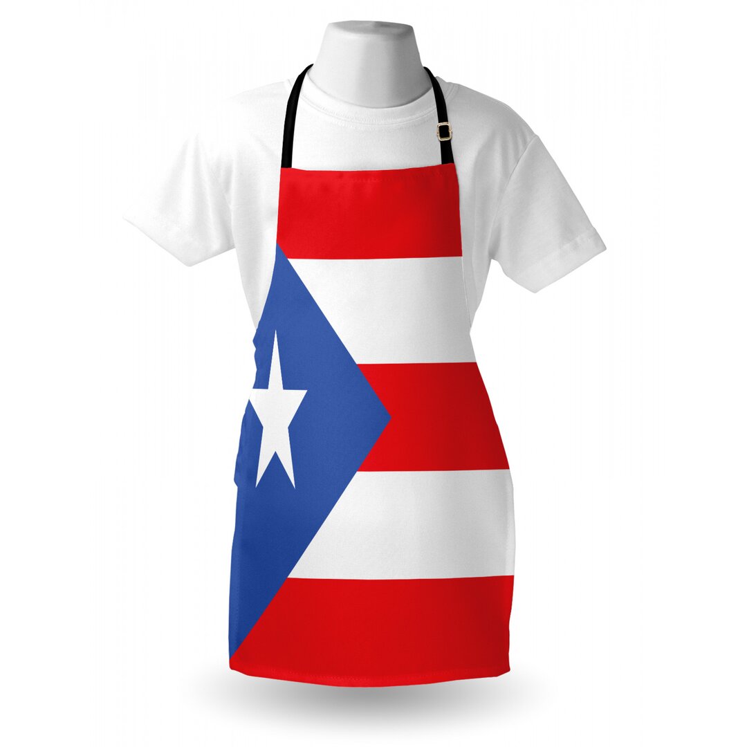 Schürze Puerto Rico Flag