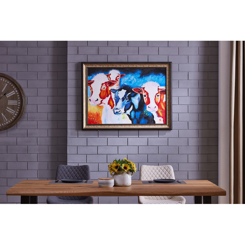 Single Picture Frame Painting on Canvas