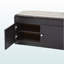 Banc de rangement en similicuir à 2 portes Lush H 16,75 po x l 31,03 po x P 13,92 po Lush