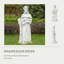 Statue de jardin religieuse en oxyde de magnésium