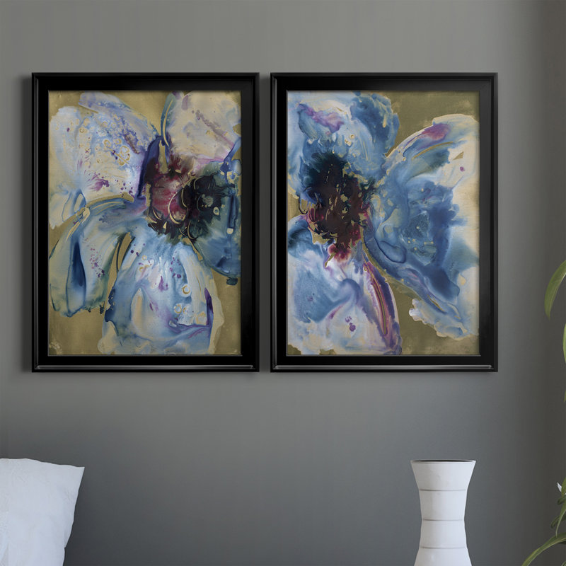 Beauté changeante I, reproduction encadrée de qualité supérieure - prête à être accrochée, Cadre noir