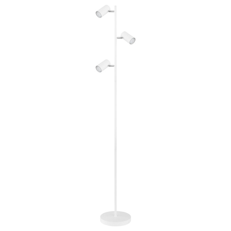 Raahil 154cm Traditional Floor Lamp, White