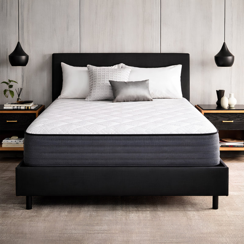 Matelas hybride à ressorts 10 po, Grand lit, Profil standard fendu