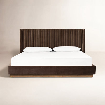 Fason Bed-Surrey Mink-King