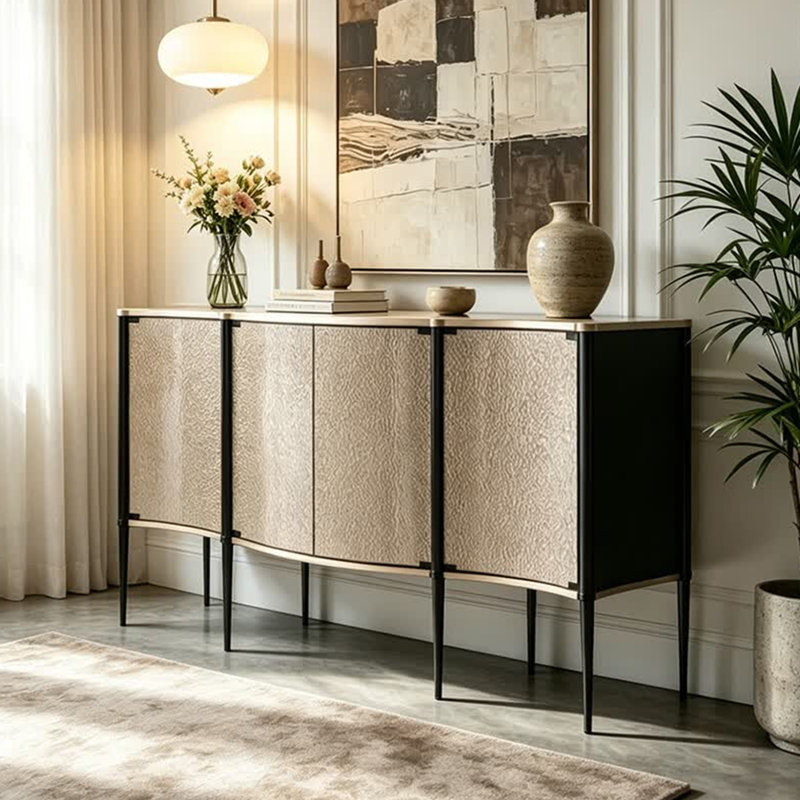Buffet de luxe américain de style moderne et léger
