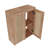 24" Bathroom Side Cabinet,Soft Close Doors,Float Mounting Design,(KD-Packing)