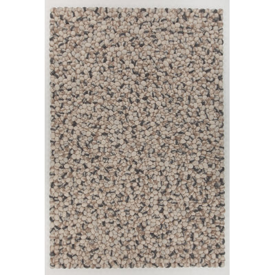 Pebbles Hand-Woven Contemporary Wool Rug