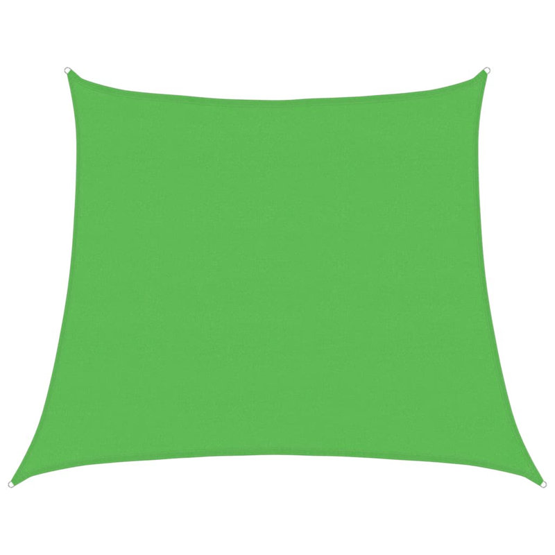 Dakota Fields Plastic Cover Retractable Freestanding Awning, 400cm W x 200cm D, Light Green