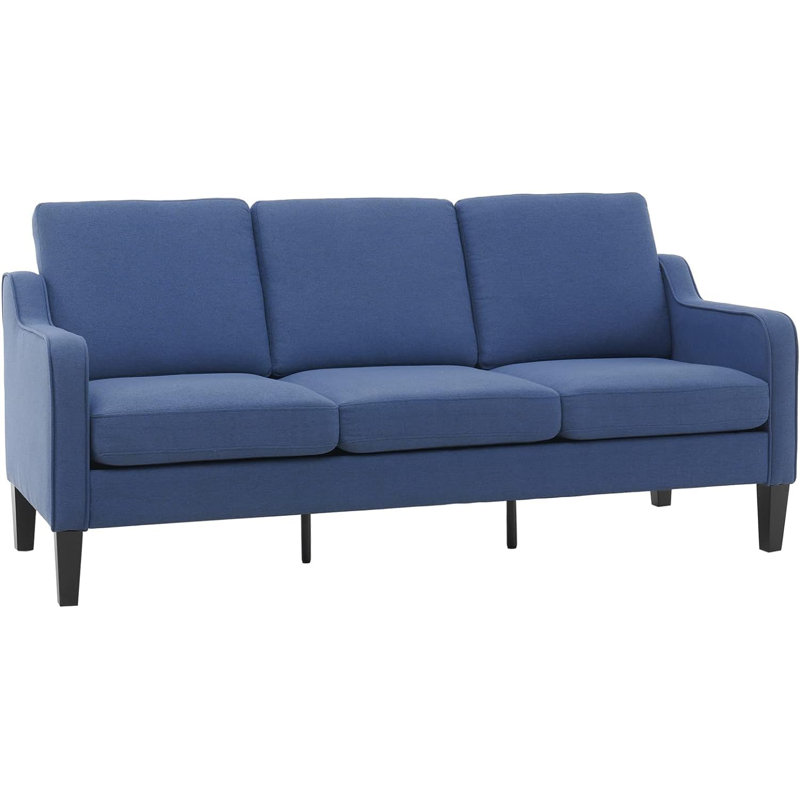 Sinica Upholstered 71.2'' Sofa, Blue