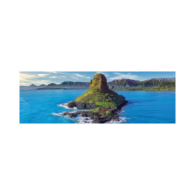 Chinaman's Hat In Oahu by Jonathan Ross Photography - Wrapped Canvas Panoramic Print, 121.92 cm H x 40.64 cm W x 3.175 cm D