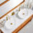 Modern 20 in. Bathroom Ceramic Vessel Sink Art Basin-109363811