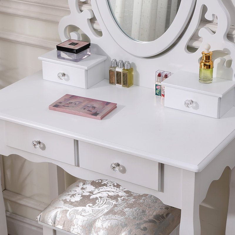 Rabia Dressing Table with Mirror