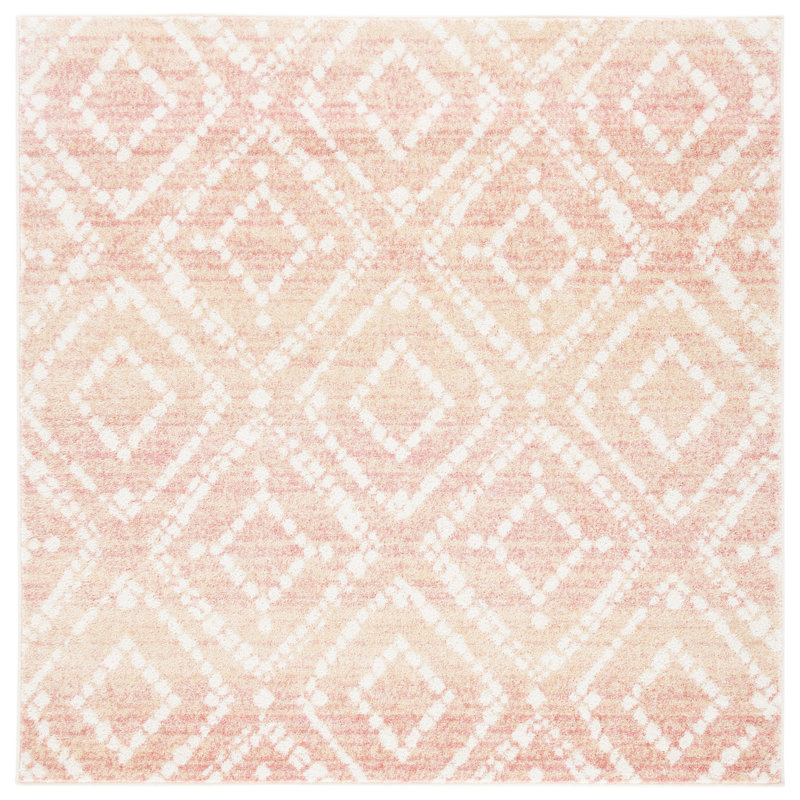Adirondack Performance Geometric Rug, Square 6'