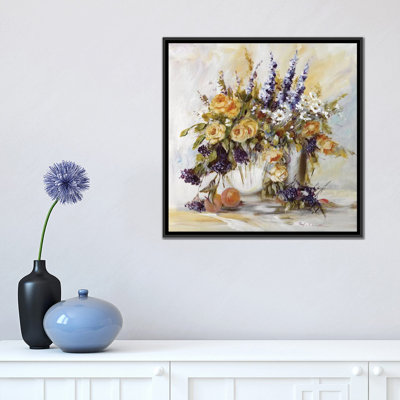 «Classico Flowers I», reproduction sur toile