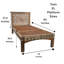 Lit standard en bois massif Vallyn