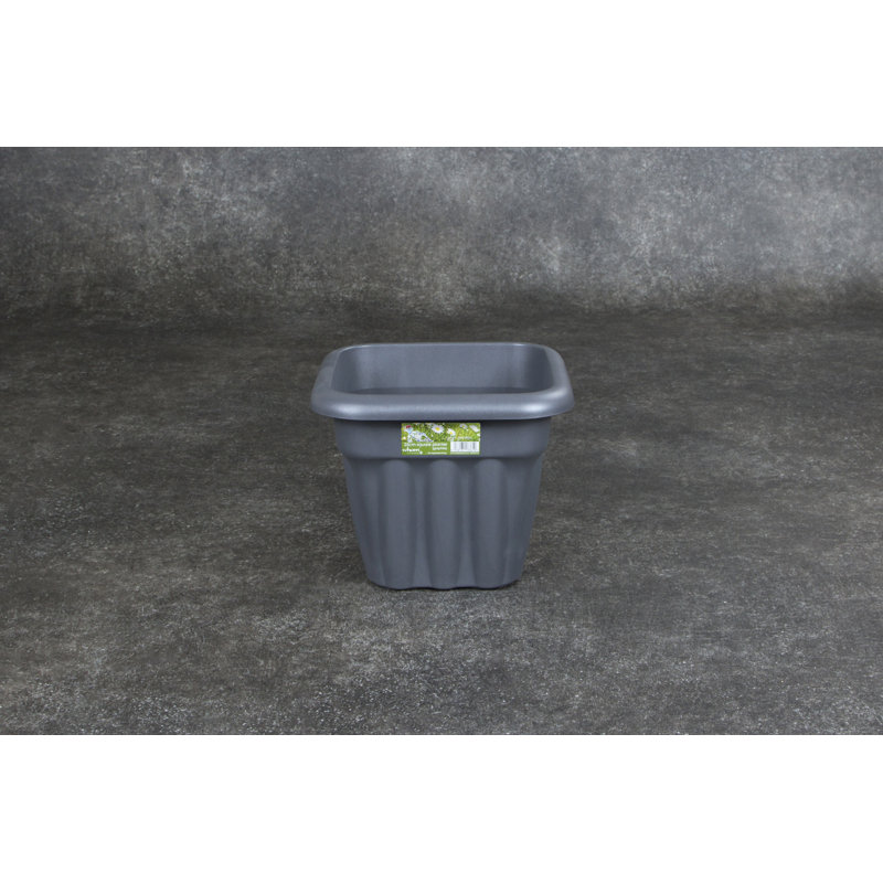 Wham Vista Square Planter, Terracotta, 20cm H x 25cm W x 25cm D, 3