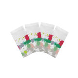 Paint Splatter Hemstitch 22" Linen/Cotton Napkin